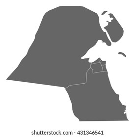 Map - Kuwait