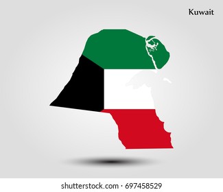 Map of Kuwait