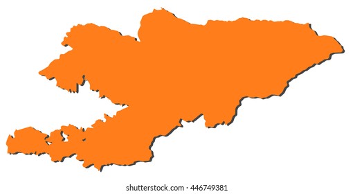 Map - Kyrgyzstan
