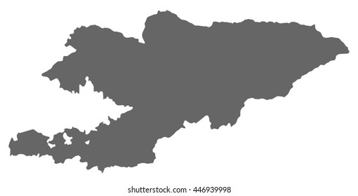 Map - Kyrgyzstan