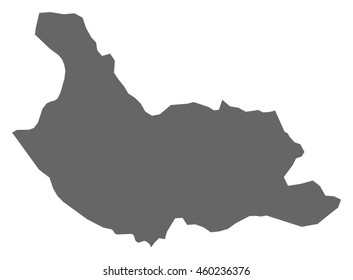 Map - Kyustendil (Bulgaria)