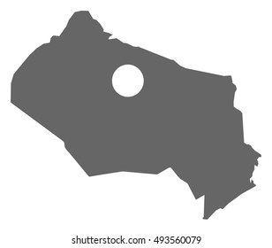 Map - Kyzylorda (Kazakhstan)