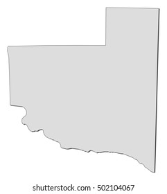 Map - La Pampa (Argentina)