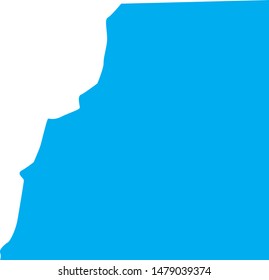 Map of la plata County in the state of Colorado