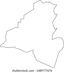 map of Lafayette county in louisiana
