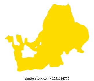 Map of Lake Chiemsee