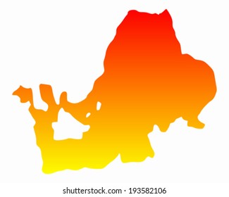 Map of Lake Chiemsee