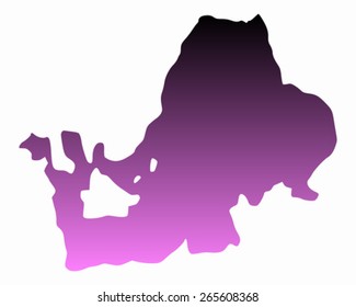 Map of Lake Chiemsee