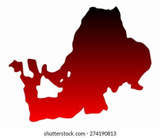 Map of Lake Chiemsee