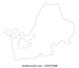 Map of Lake Chiemsee
