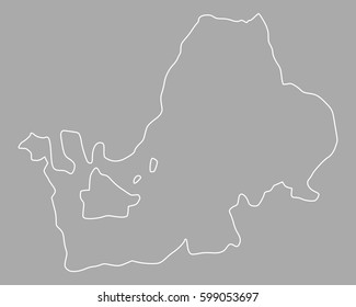 Map of Lake Chiemsee