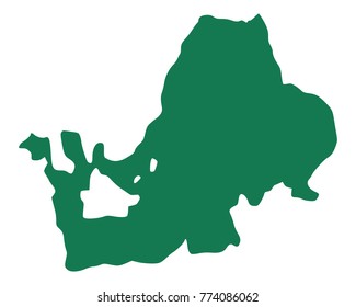 Map of Lake Chiemsee