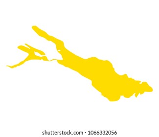 Map of Lake Constance
