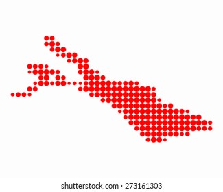 Map of Lake Constance