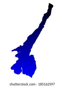 Map of Lake Garda
