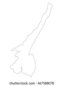 Map of Lake Garda svg