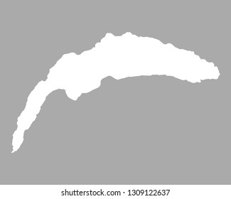 Map of Lake Geneva