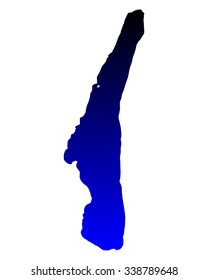 Map of Lake Starnberg