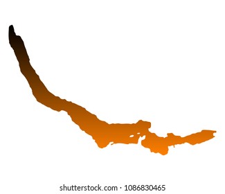 Map of Lake Zurich