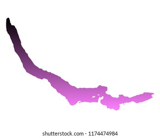 Map of Lake Zurich