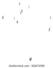 Map - Lakshadweep (India) - 3D-Illustration