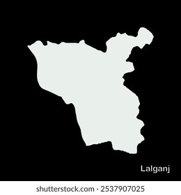 Mapa de Lalganj Block, Distrito de Vaishali, Estado de Bihar, República de la India, Gobierno de Bihar, territorio indio, India oriental, política, aldea, turismo