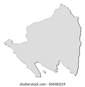 Map - Lampung (Indonesia)