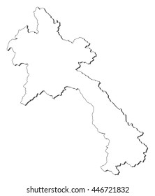 Map - Laos