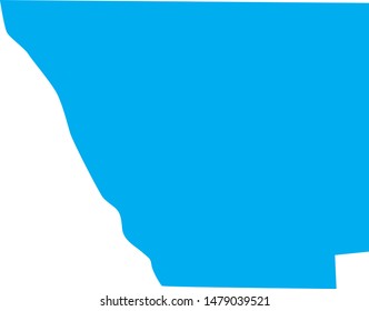 Map of Larimer County in the state of Colorado