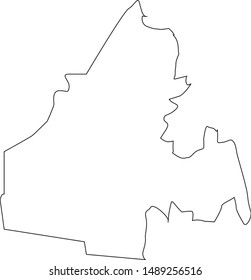Map of Larue County in the state of Kentucky