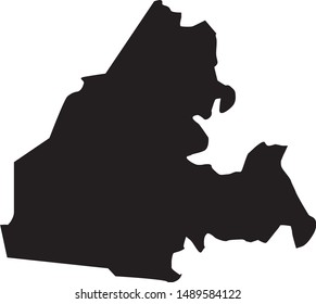 Map of Larue County in the state of Kentucky