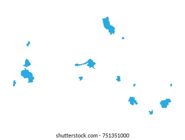 Map of latvia. High detailed vector map - latvia.