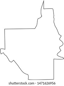 map of lauderdale in state of alabama