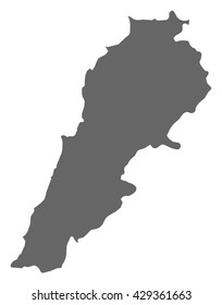 Map - Lebanon