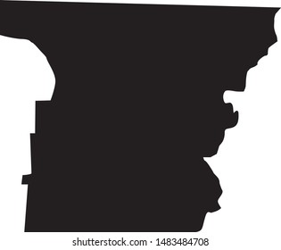 map of Lee county in georgia state in usa