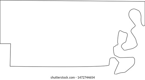 map of Lee in state of Arkansas