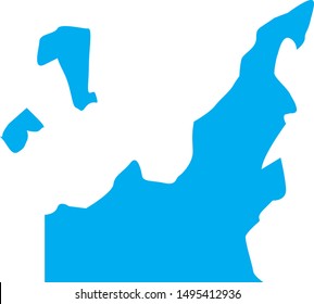 Map Of Leelanau County In State Of Míchigan