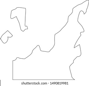 Map Of Leelanau County In State Of Michigan