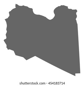Map - Libya
