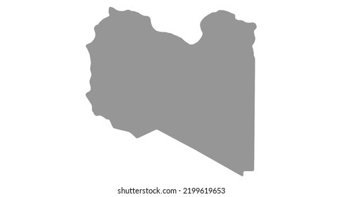 Map Libya vector background. Isolated country texture