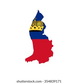 Map of Liechtenstein