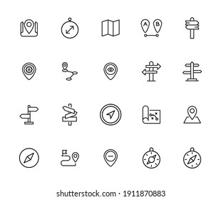 Zeichenketten-Symbole setzen. Schlagt Vektorelemente für trendiges Design. Einfache Piktogramme für mobile Konzepte und Web-Apps. Vektorliniensymbole einzeln auf weißem Hintergrund.