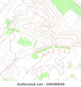 Map line of topography. Topographic map background concept with space for your copy. Line topography map contour background , geographic grid abstract vector illustration. Vector illustration.