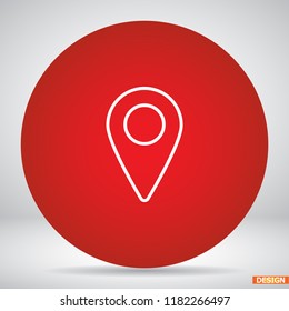 Map localization icon