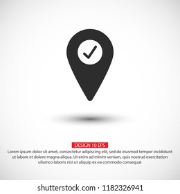 Map localization icon