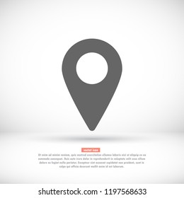 Map localization icon