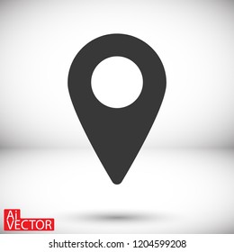 Map localization icon