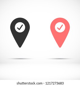 Map localization icon