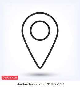 Map localization icon