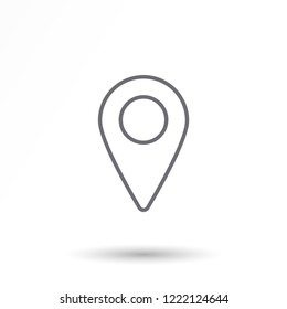 Map localization icon